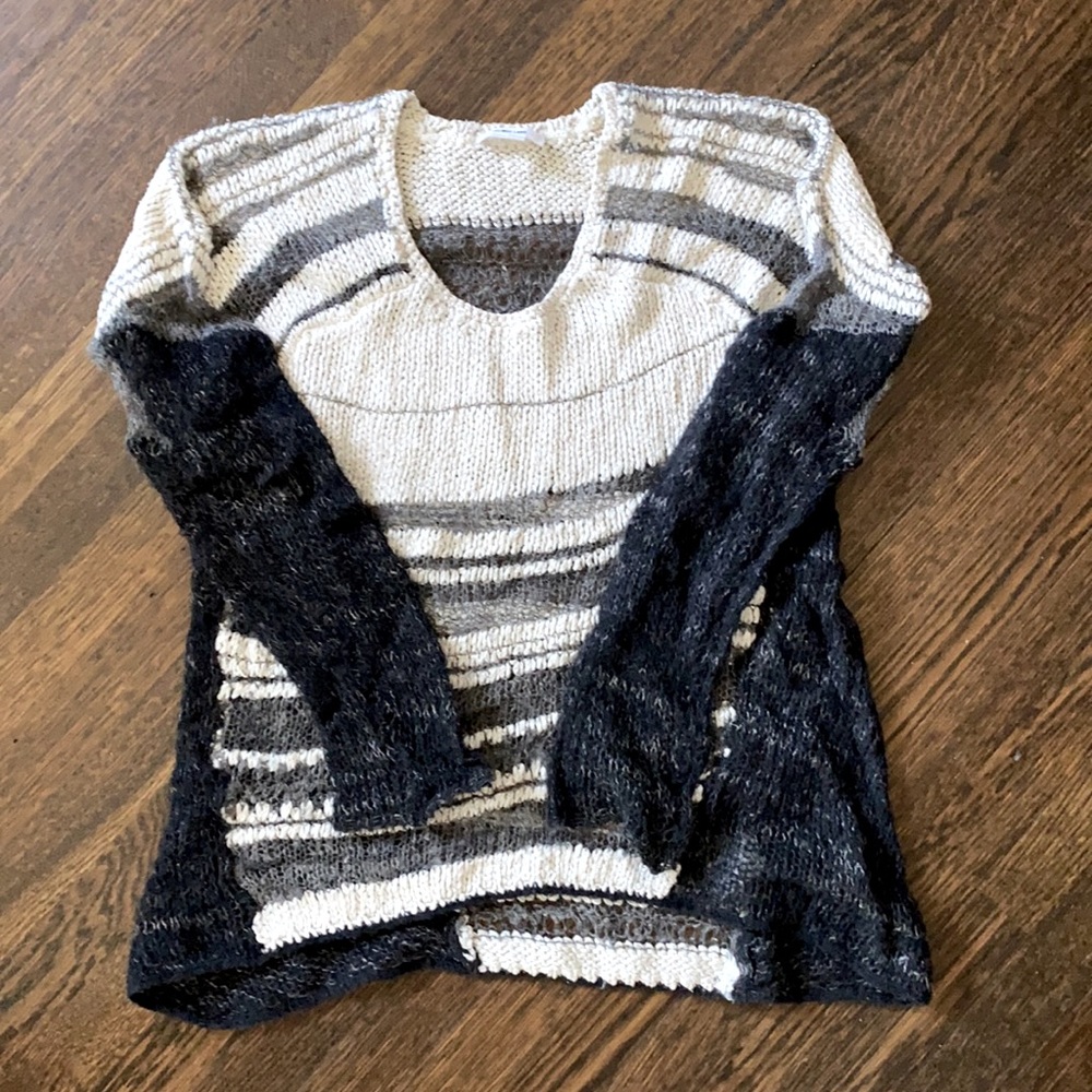 Helmet Lang silk and alpaca sweater